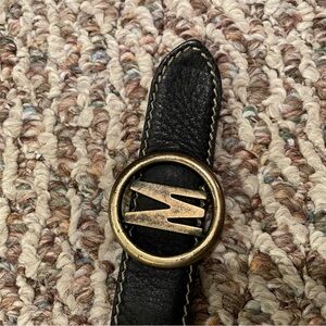 Moschino belt- leather